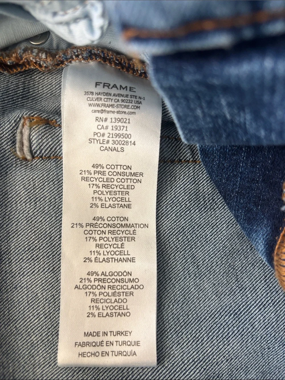 Frame The Icon Flare Jeans